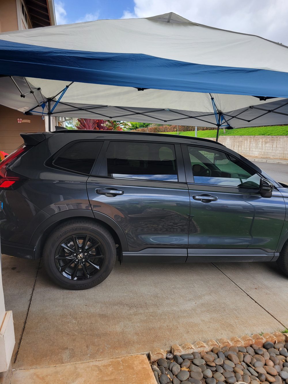 SUV after window tint