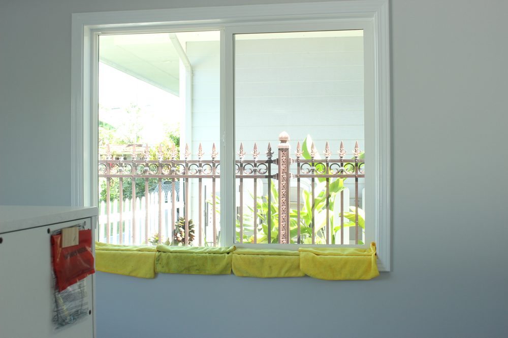 Window before tint